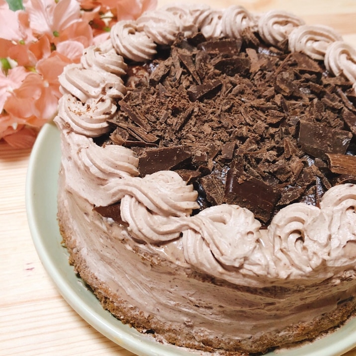 軽くてふんわりなチョコレートケーキ